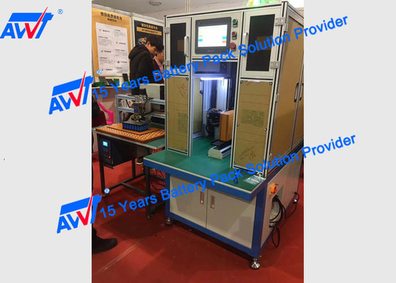 AWT automatyczna zgrzewarka punktowa do baterii litowych dwustronnie 18650 32650 HDL6030 pneumatyczne 2800-3500 sztuk / godz. 380V 5000A